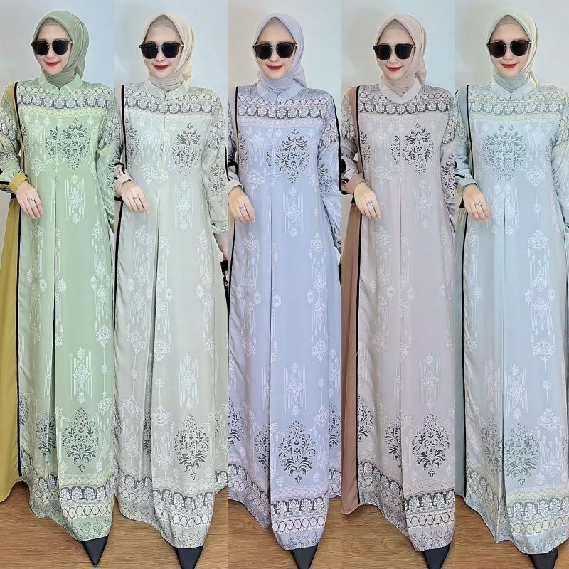 Gamis terbaru adisa liona dress