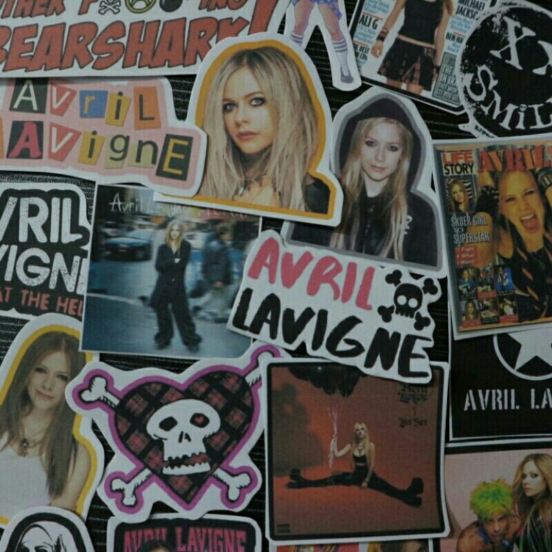 

[20PCS] STICKER AVRIL LAVIGNE ISI 20 STICKER