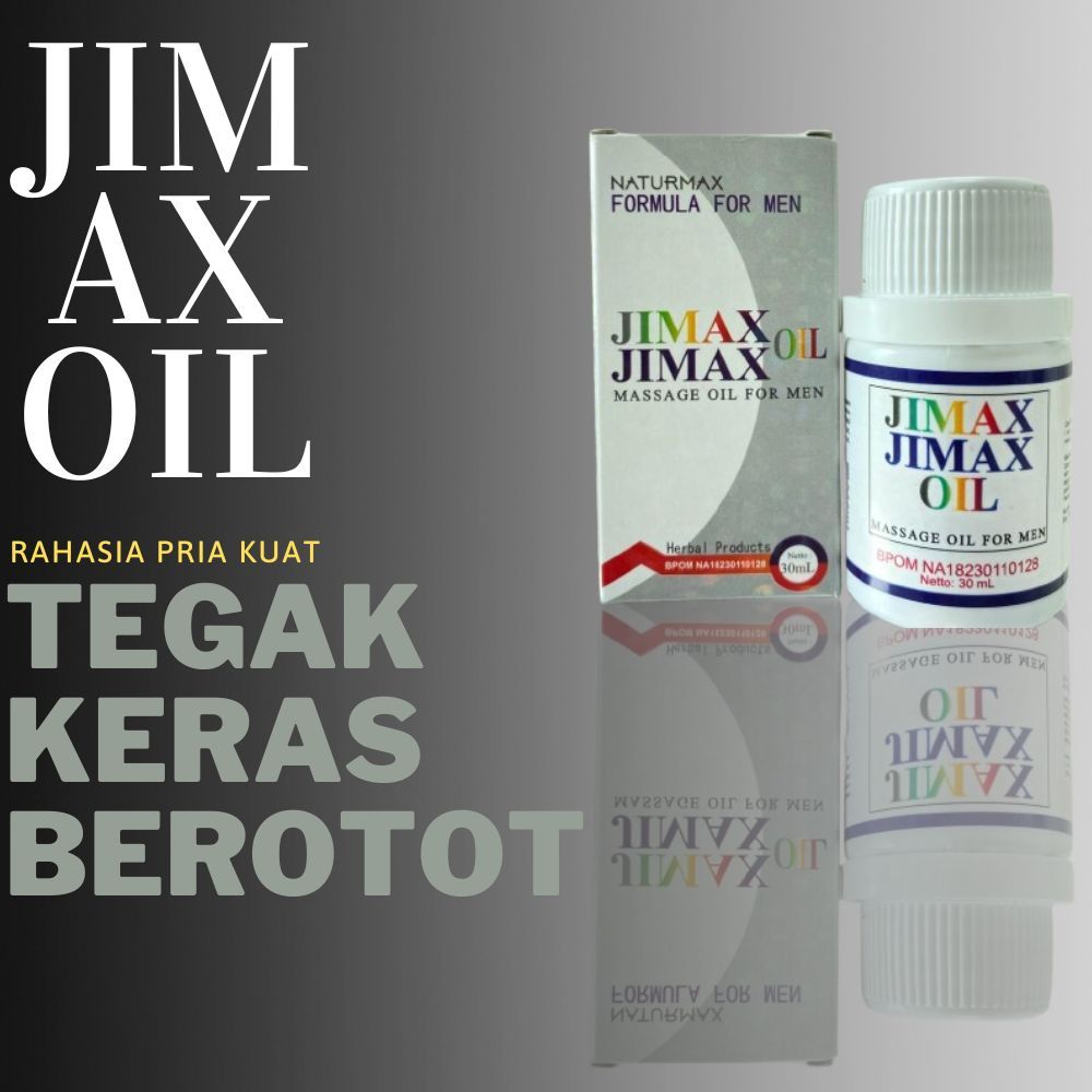 Pembesar Mr.P Jimax Oil besar dan panjang hasil cepat dan permanen 100% original BPOM