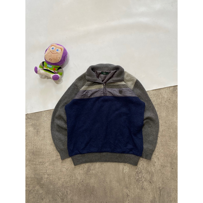 Halfzip knitwear Indian