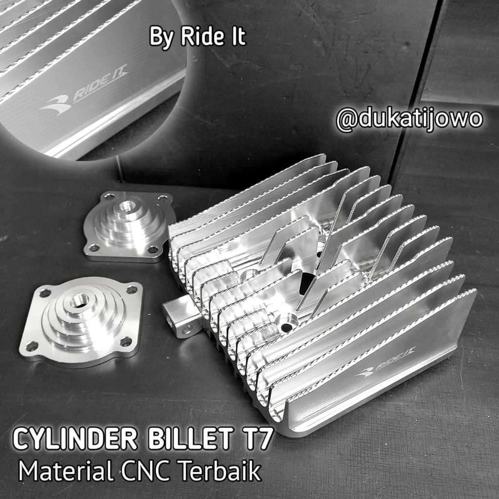 Silinder Kop Nanas head Belimbing Billet T7 CNC YZ125 PNP RX King Rxz Ride It