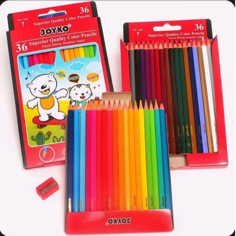 

COLOUR PENCIL/PENSIL WARNA/JOYKO CP-36PB (36 WARNA)