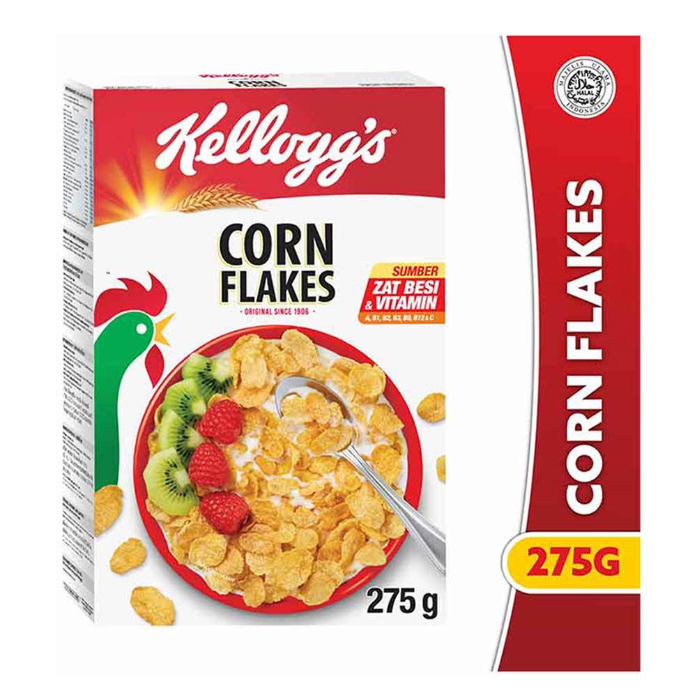 

Kellogg's Corn Flakes 275 gram / Kelloggs Sereal Sarapan Jagung 275 gr