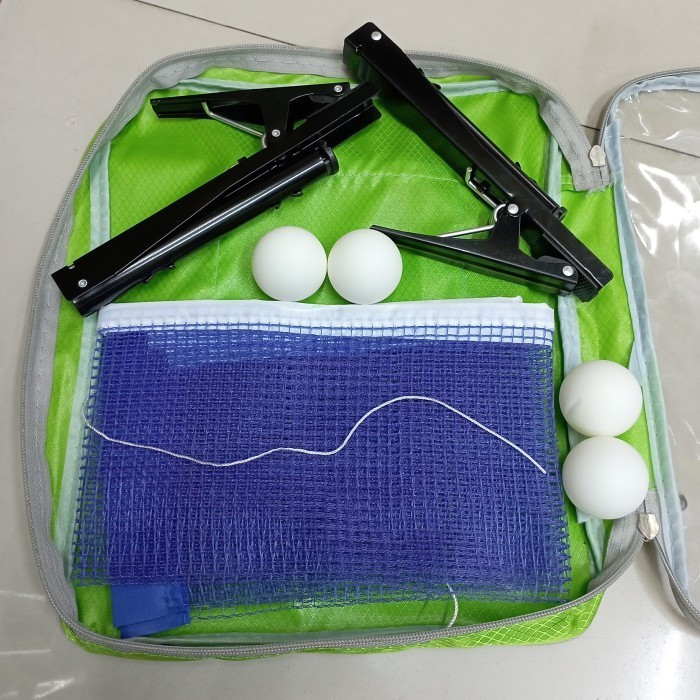 BET PINGPONG -BET TENISMEJA - PINBO ORIGINAL SET TIANG 4 BET+ NET BOLA