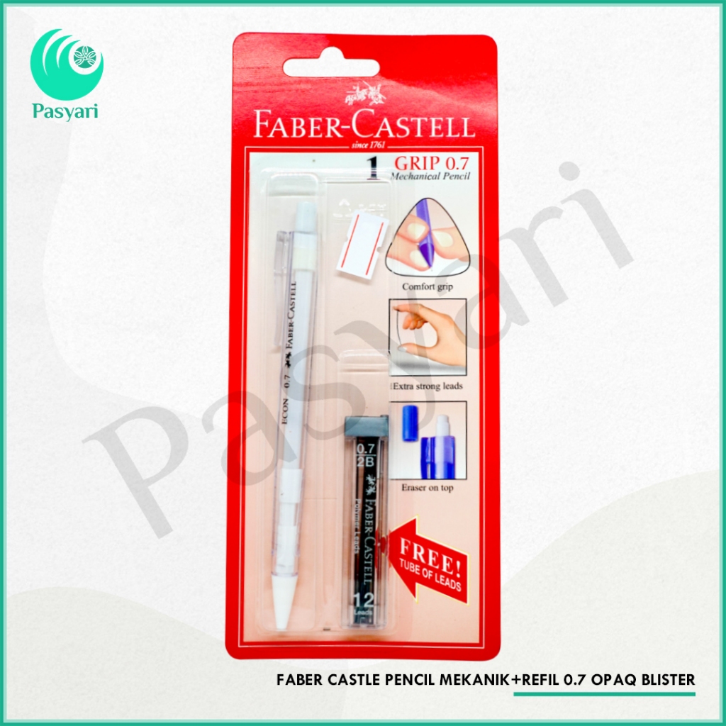 

FABER CASTLE PENCIL MEKANIK+REFIL 0.7 OPAQ BLISTER