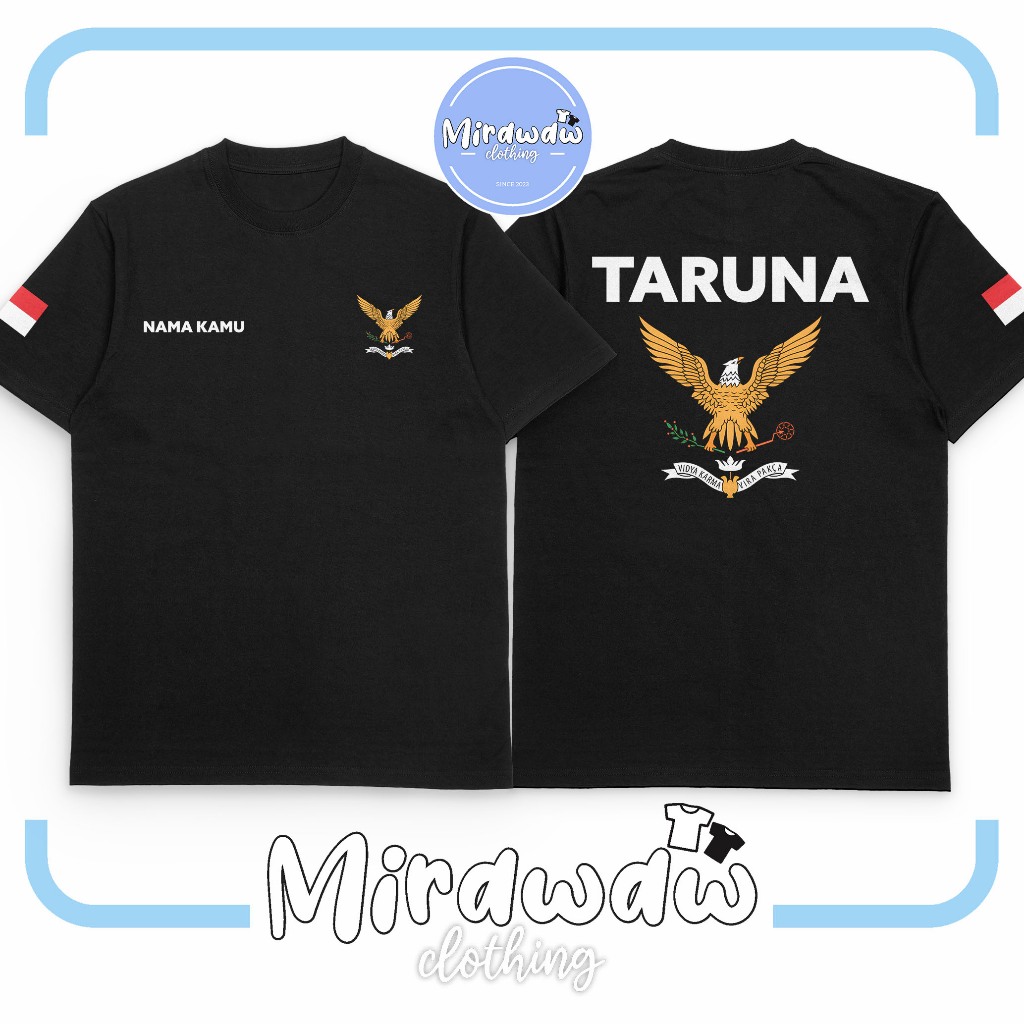 Kaos Logo AAU Akademi Angkatan Udara Taruna Gratis Nama Kamu Baju Distro
