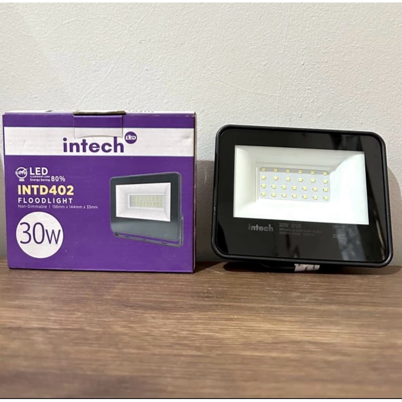 LAMPU SOROT FLOODLIGHT INTECH 30W BY INLITE -INTD402