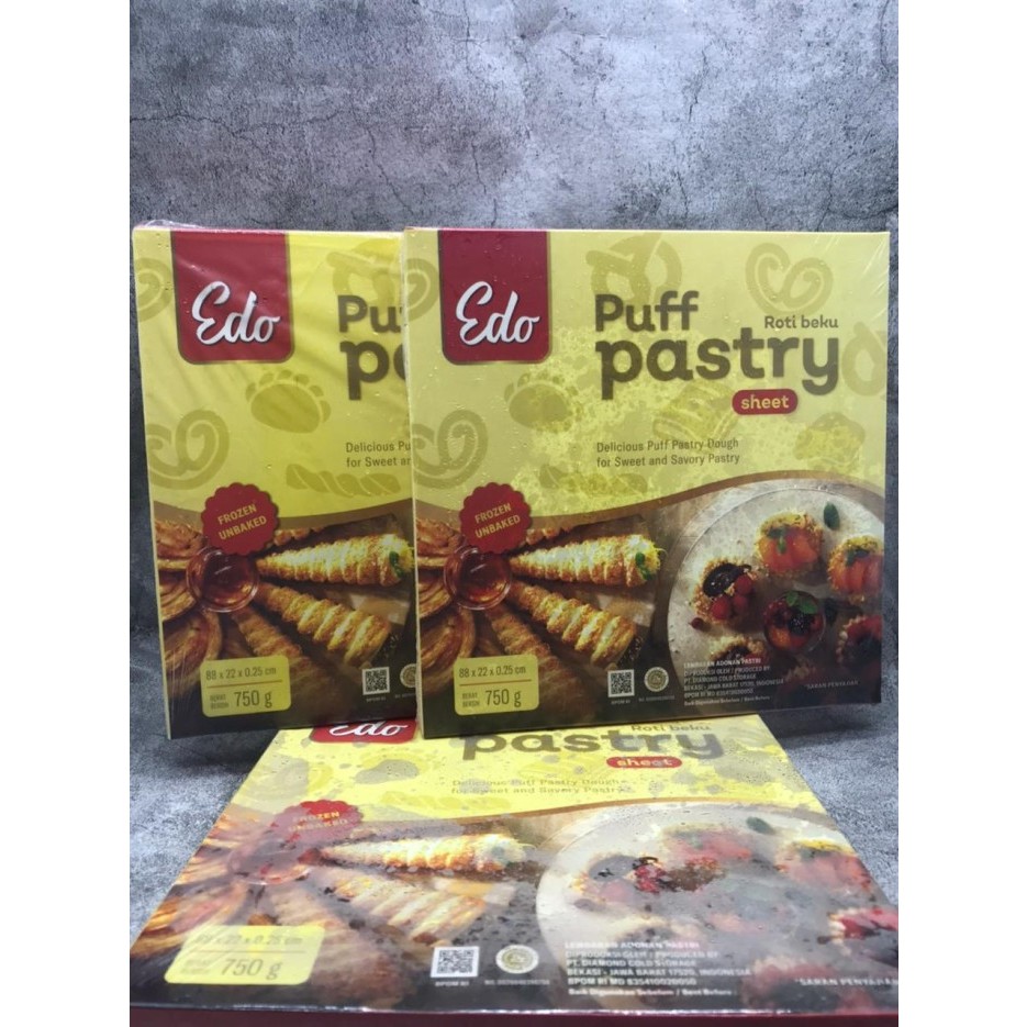 

Edo Puff Pastry Sheet 750 gram