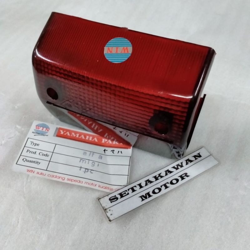 mika kaca stop stop lamp belakang Yamaha Alfa Cham