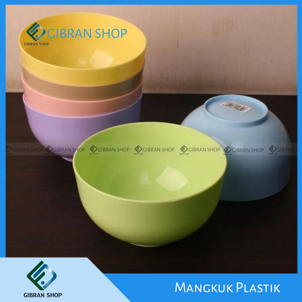 VIOLA Mangkok Kecil Olivia Plastik Diameter 11 Cm Aneka Warna