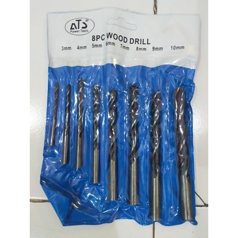 Mata Bor kayu set ATS