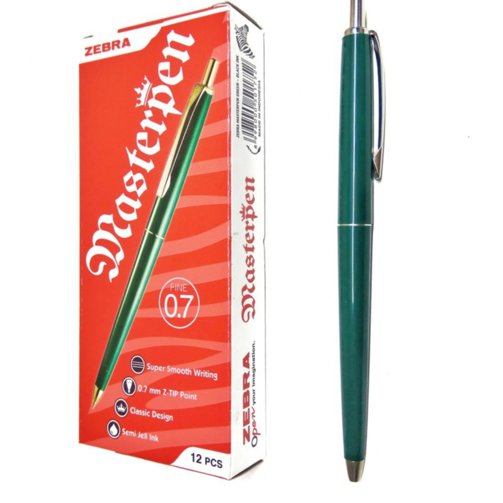 

BOLPOIN / BALLPOINT / PULPEN / PEN ZEBRA MASTERPEN
