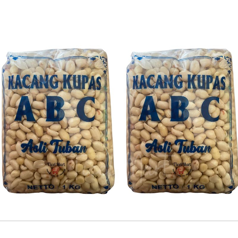 

1kg | Kacang Kupas ABC Asli Tuban 1kg