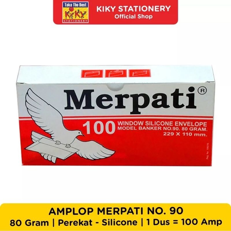 

Paling Murah !!! Amplop Merpati Besar Merah 80 gram No.90 Ukuran 229x110mm
