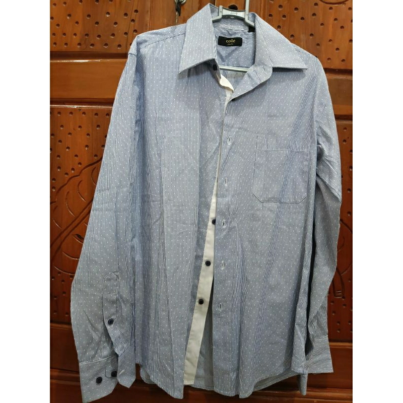 PROMO COLE kemeja lengan panjang merk cole (preloved)