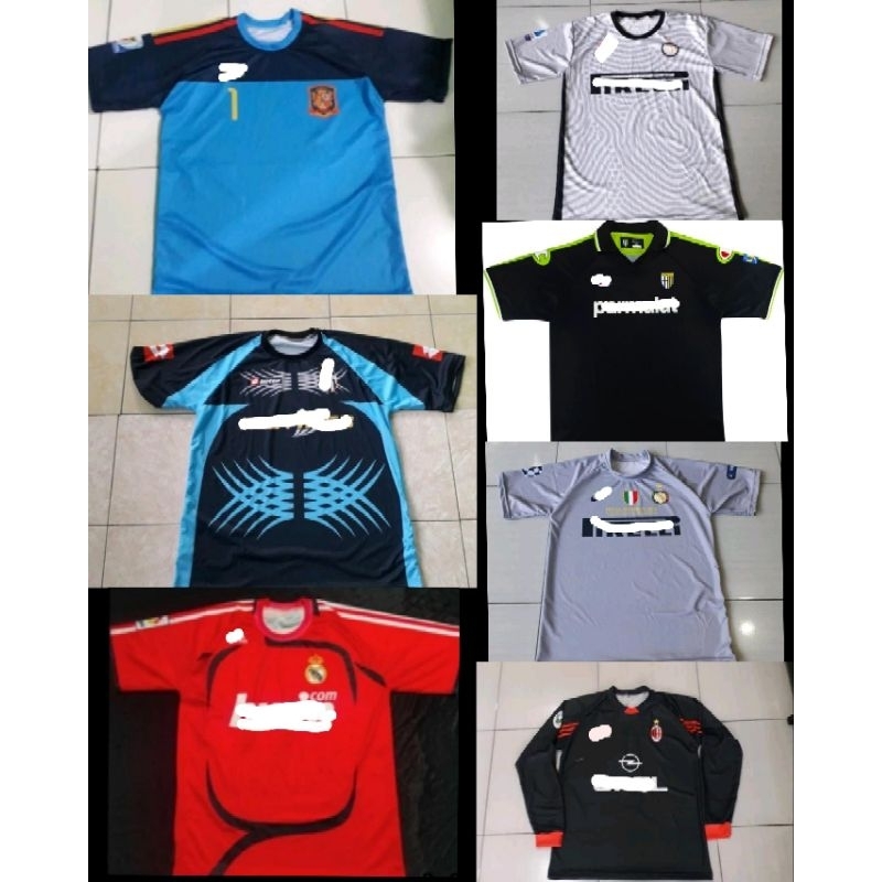 Jersey GK Inter 2011/GK Mln 1999/GK Madrit 2007/GK Jup 2001/GK Parma 2003/GK Mln 1999/GK Spain 2010/
