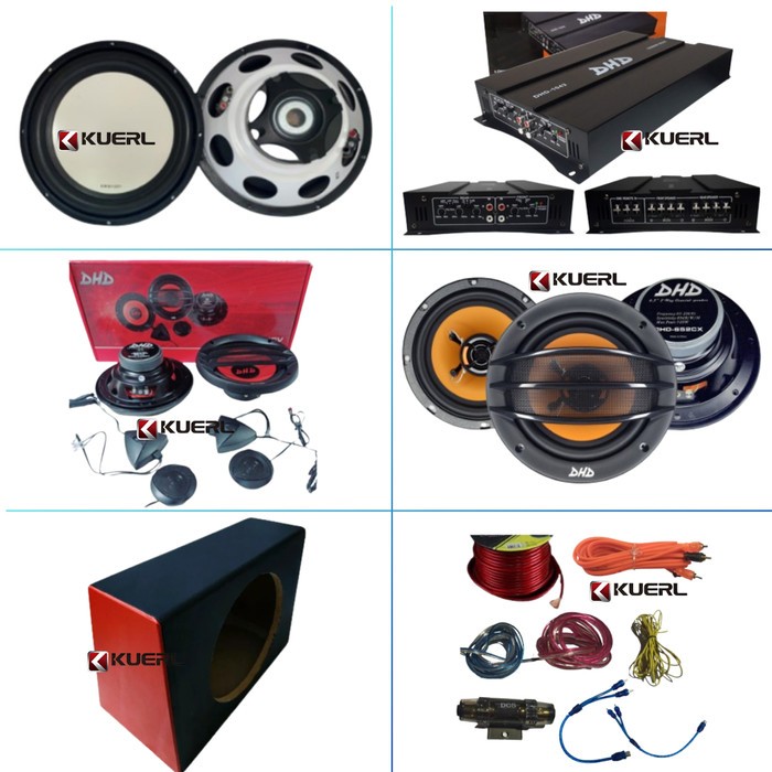 Paket Lengkap Audio Mobil DHD