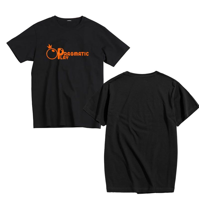 Kaos Pragmatic Play polos depan saja/Baju Slot Pria Terkeren