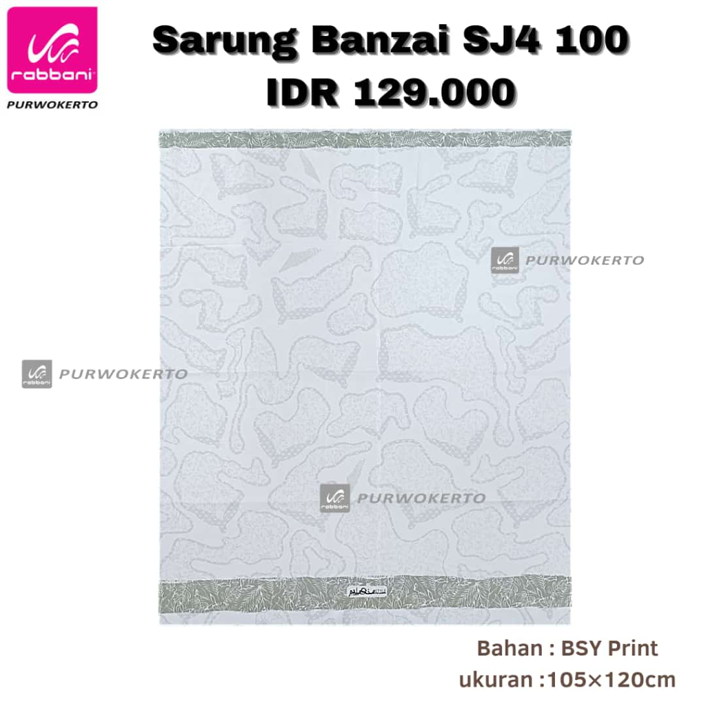 RABBANI_ SARUNG RABBANI BANZAI / SARUNG RABBANI PALESTINA