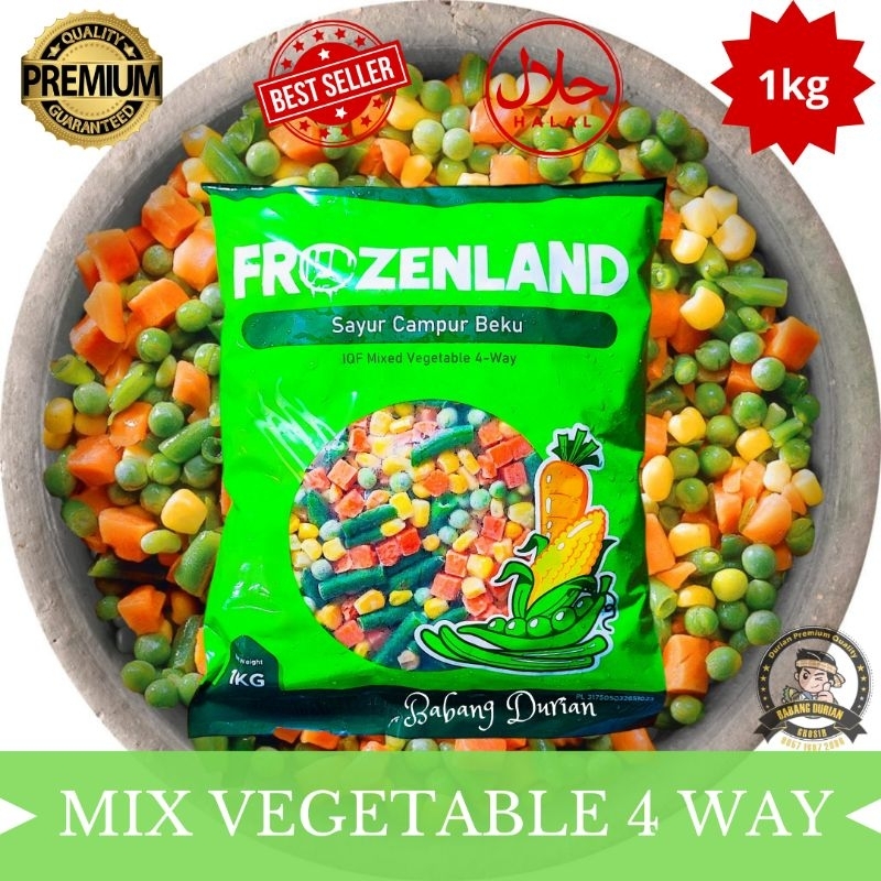 

MIX VEGETABLE ORGANIK KUALITAS PREMIUM ISI 4 MACAM 1KG/ MIX VAGETABLE 1KG