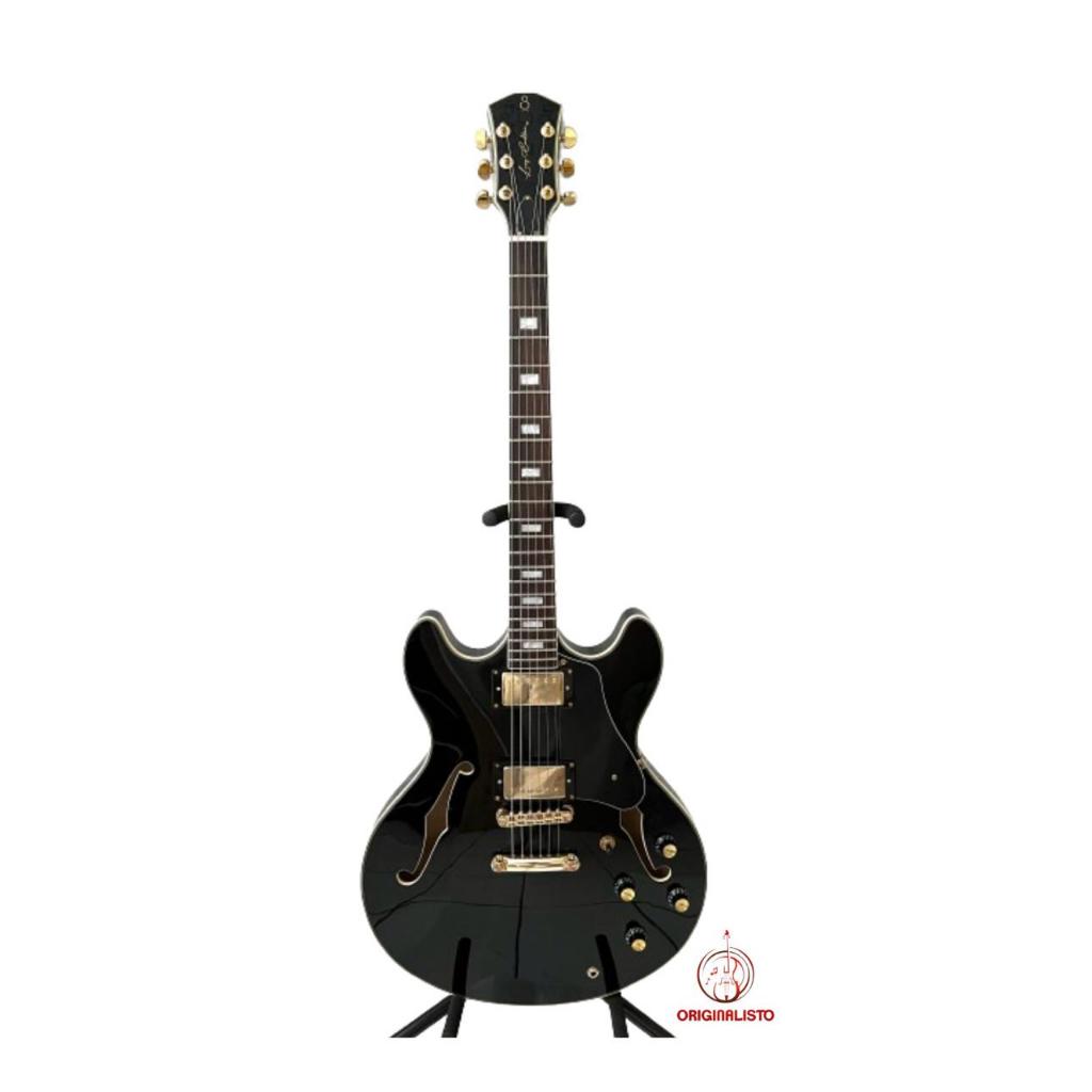 Gitar Semi Hollow - Sire H7 Black - Larry Carlton Sginature