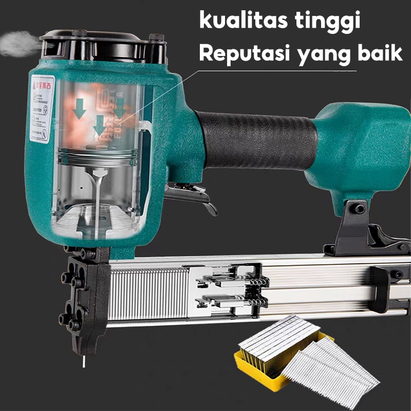 Reaim Pneumatic Nailer Mesin Paku Tembak angin Air nailer gun Air Nailer Kompresor Harga Diskon 