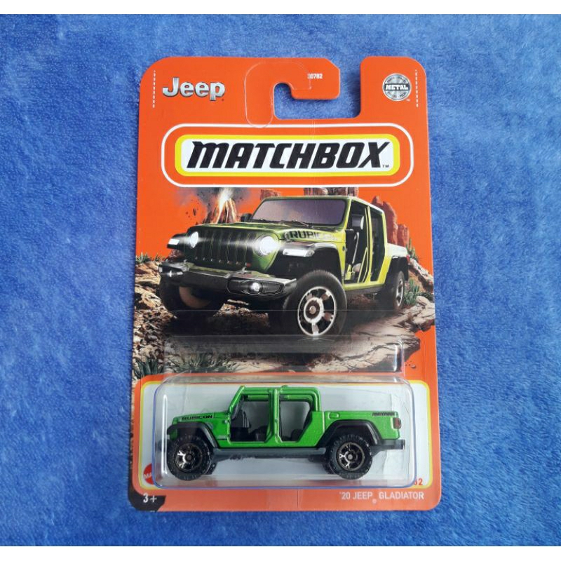 Matchbox Jeep Gladiator Hijau