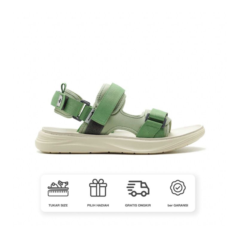 Higend - Vibrants Wave Lime - Sandal Traveling Wanita & Pria