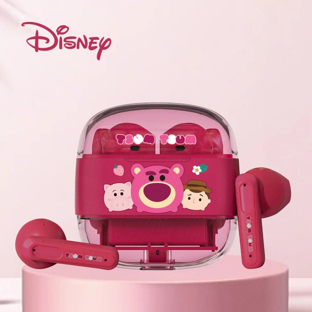 	 Disney A11 100% Ori Earphone Bluetooth 5.3 TWS Earbud Super Bass Headset nirkabel Wireless Henset Kebisingan Reduc Musik Dengan	