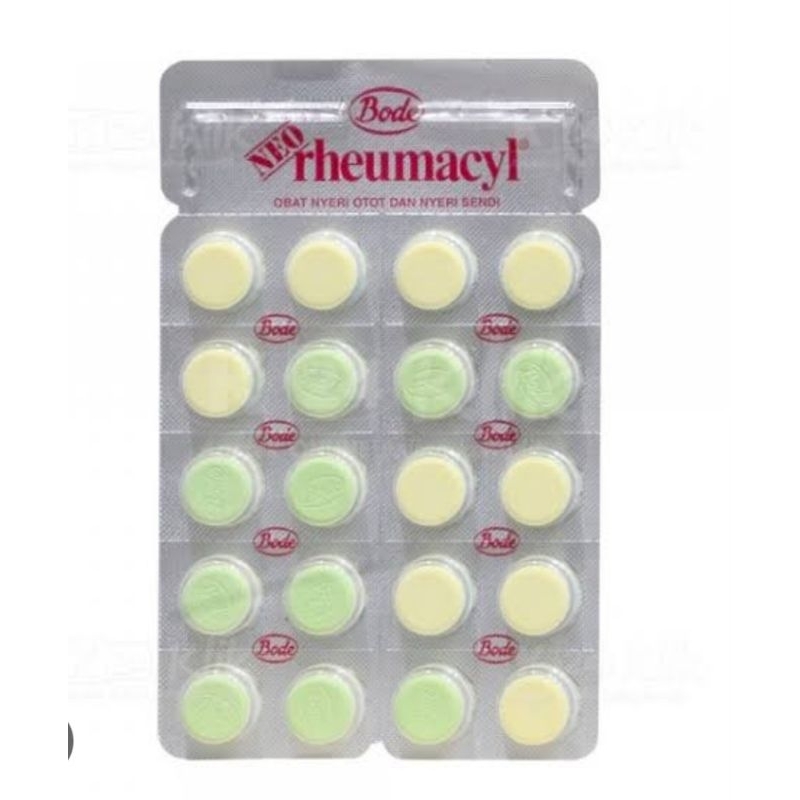 

NEO RHEUMACYL (1 STRIP 20 PCS) MEREDAKAN NYERI OTOT