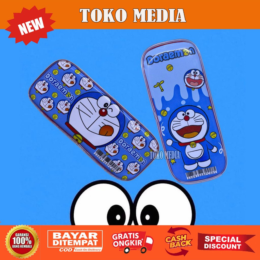 

Murah Tempat Pensil Bahan Mika Plastik Doraemon Dengan New Design