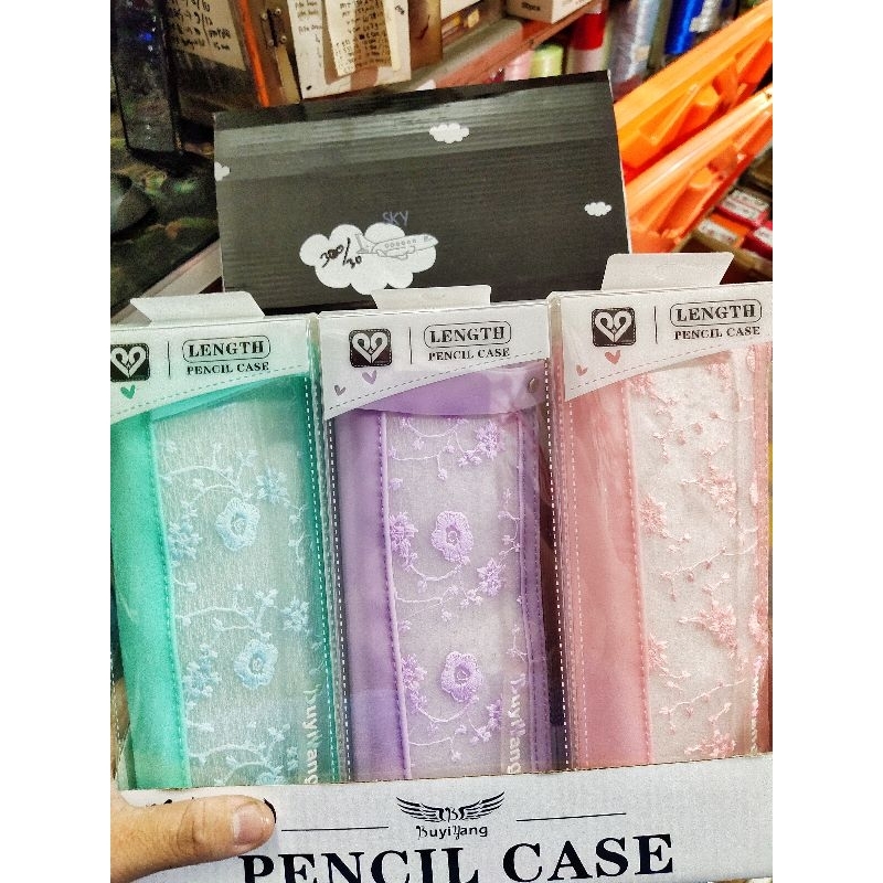

Tempat pensil Premium tas transparan BuyiYang (9110)