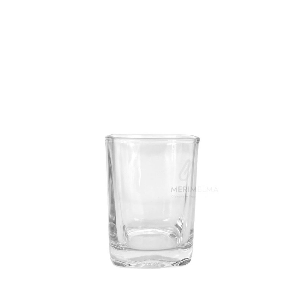 6PCS 75 ml Gelas Kaca HSB03 Gelas Sloki Gelas Shooter Gelas Kecil Souvenir