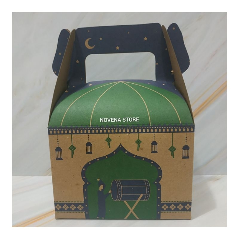 

GOODIE BAG LEBARAN-GABLE BOX IDUL FITRI-BOX HAMPERS LEBARAN(ISI 3 PCS)