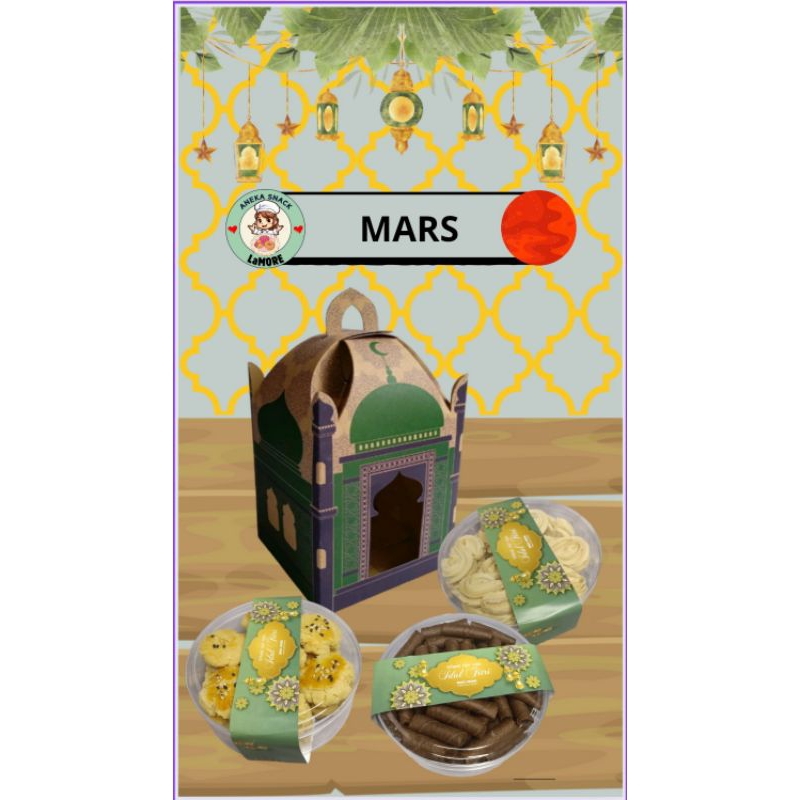 

Hampers Kue Lebaran, Paket Kue Lebaran LaMORE Mars, Paket Kue Kering