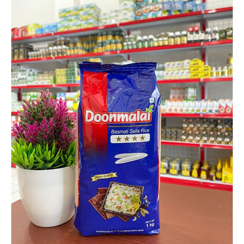 

BERAS BASMATI DOONMALAI IMPORT INDIA KEMASAN 1Kg