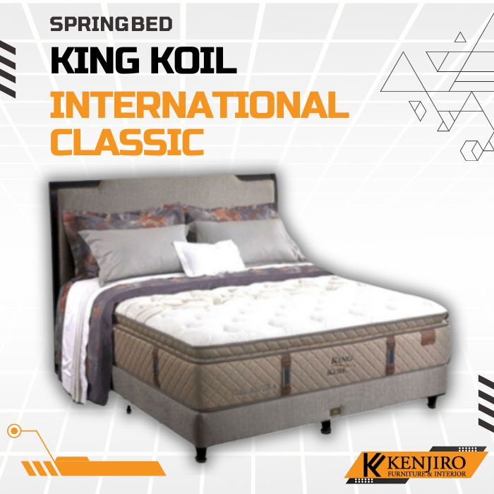 Kasur Springbed King Koil Internartional Classic