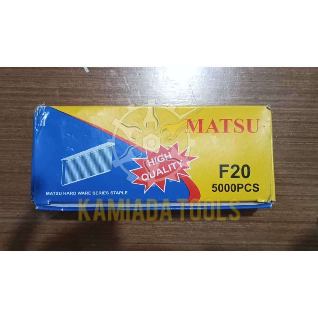 

Isi Stapler F20/Paku Tembak F20/Paku Staple Angin