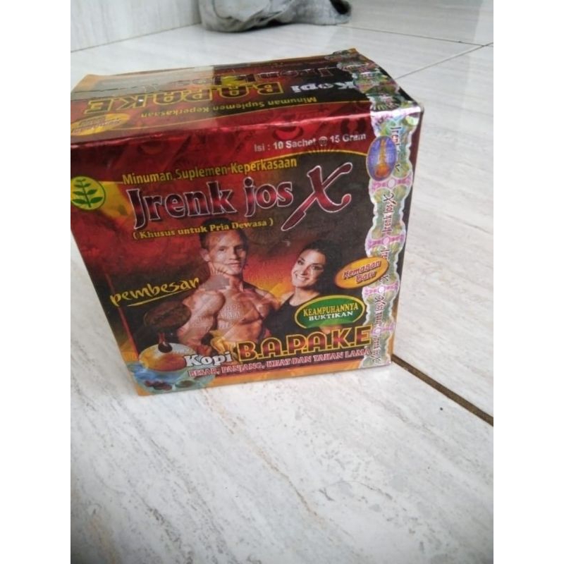 JRENK JOS X BAPAKE minuman suplemen keperkasaan