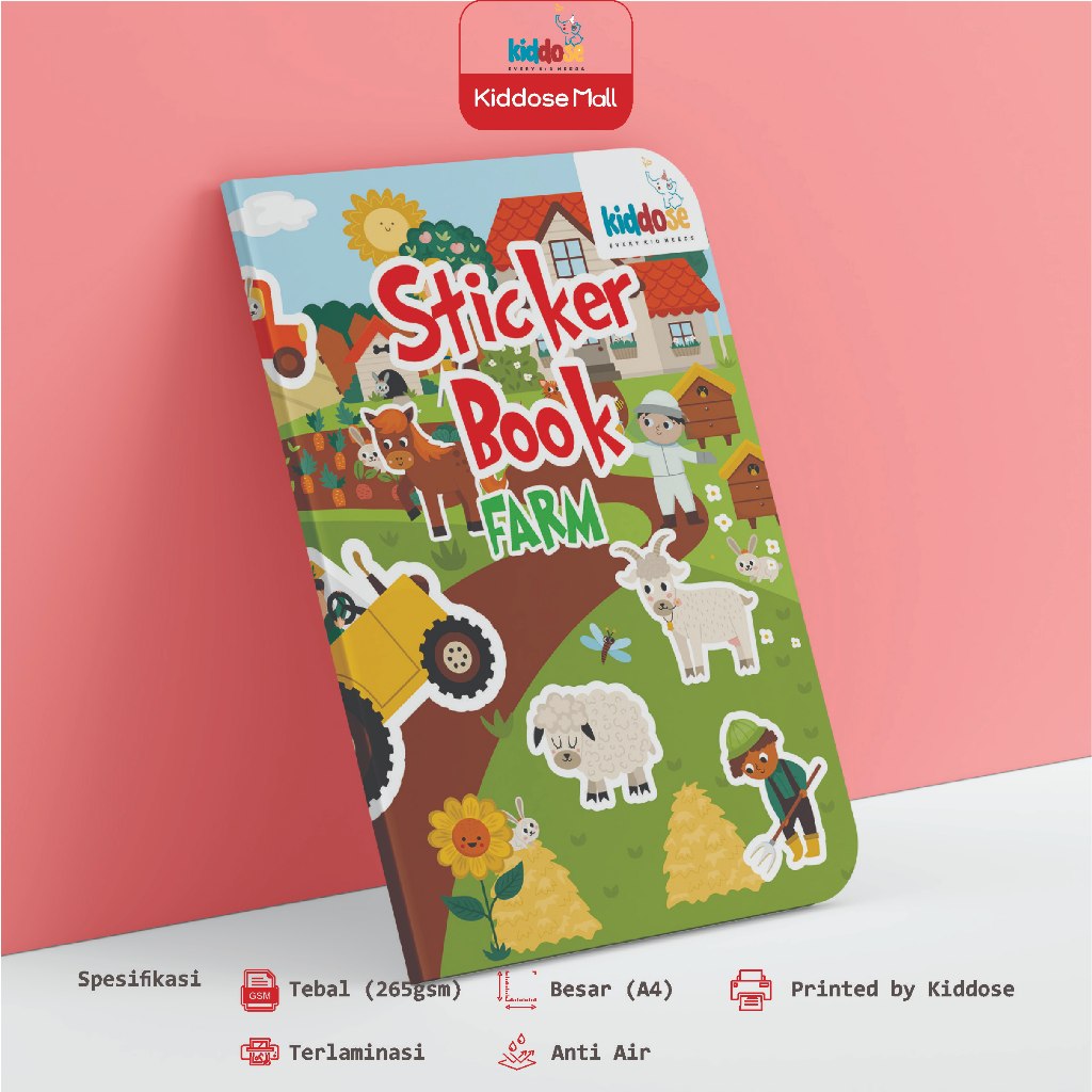 STICKER BOOK EDUKASI ANAK BUKU EDUKASI PENDIDIKAN ANAK