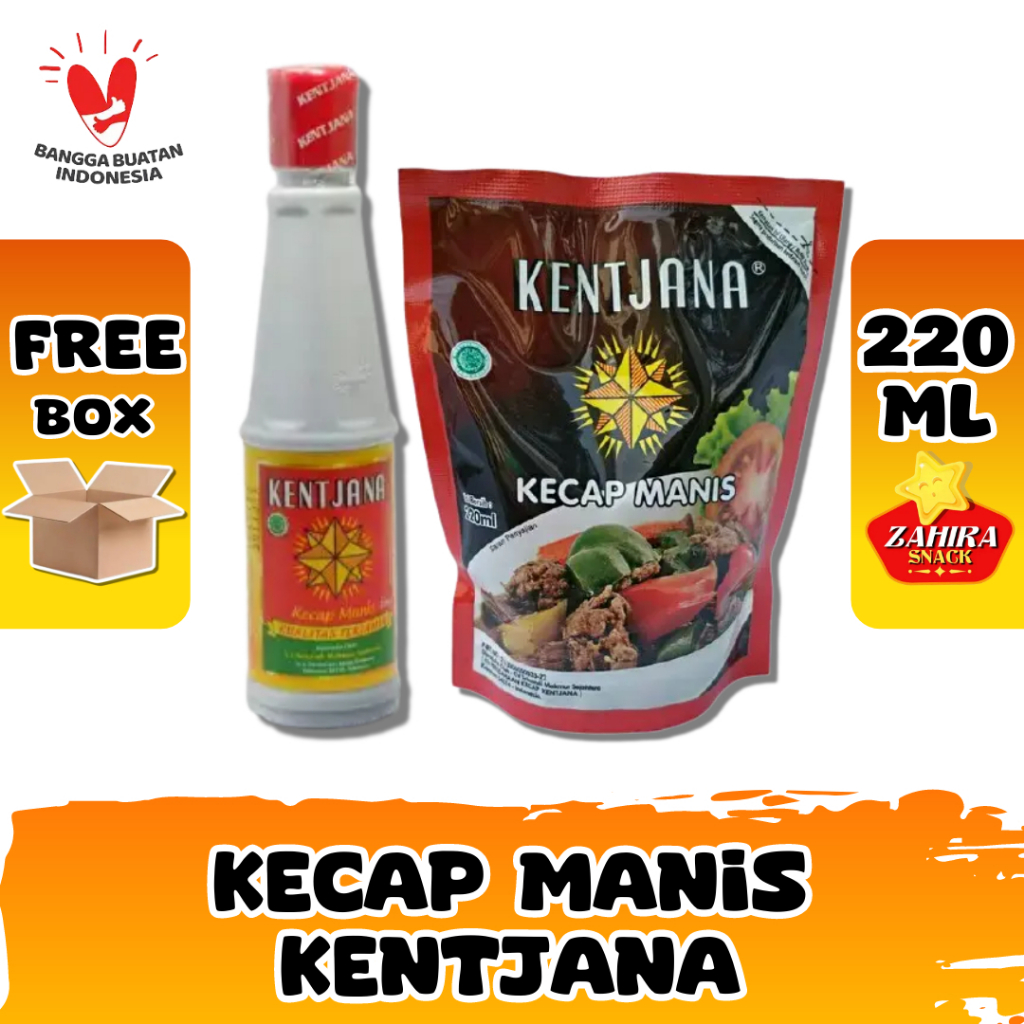 

Kecap Manis KENTJANA Asli Kebumen 220ml Original