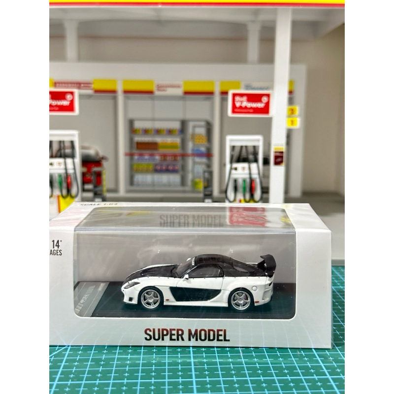 MAZDA RX7 VEILSIDE PUTIH SUPER MODEL