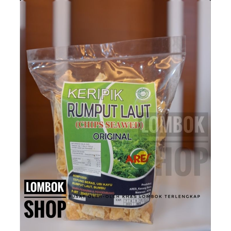 

Keripik Rumput Laut Original Khas Lombok Kualitas Terbaik