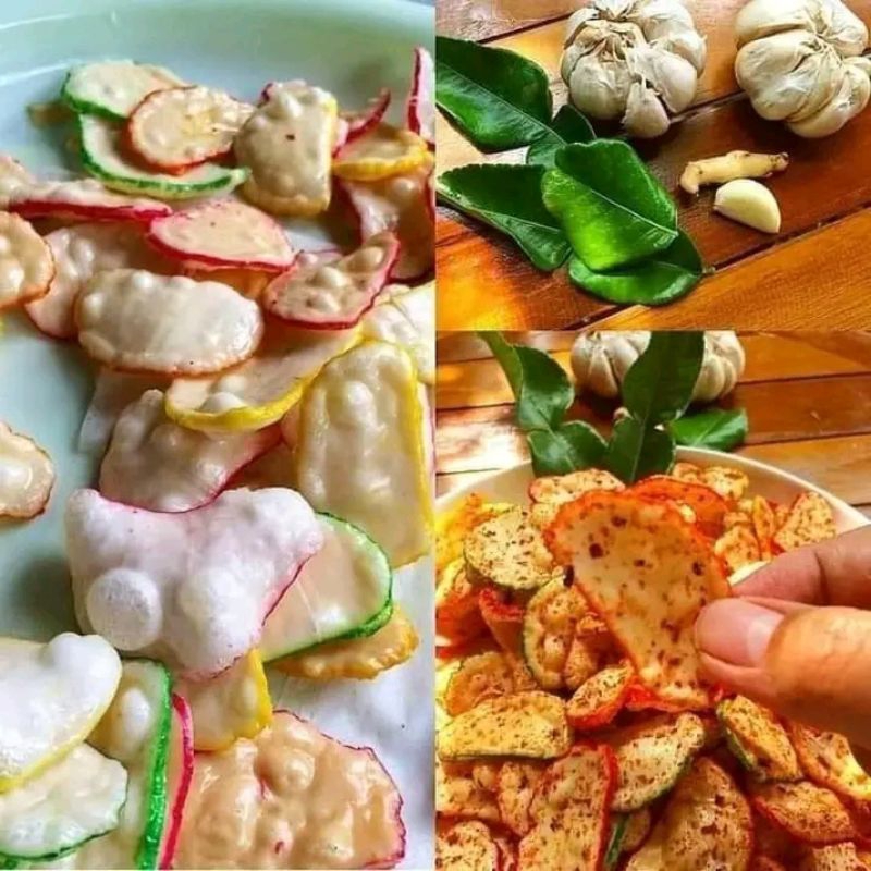 

seblak kering pedas daun jeruk