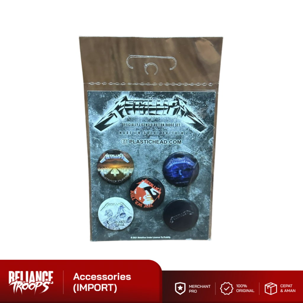 Pin Button Pack | Metallica