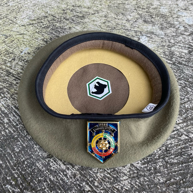 TOPI BARET COKLAT SATPOL PP - IPDN SUPER POLAR