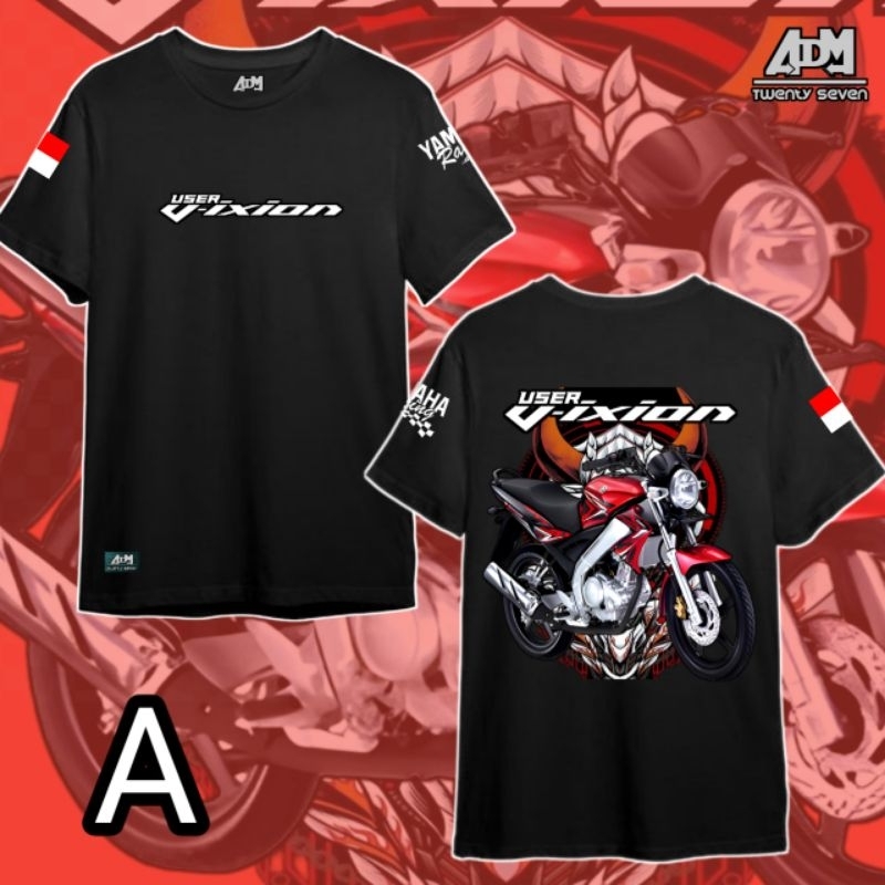 Kaos Yamaha Vixion Old Kaos Vixion V-ixion old Kaos Viksen