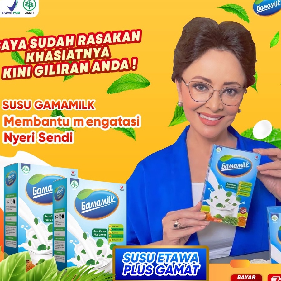 

PALING AMPUH Gamamilk Susu Etawa Plus Gamat Rekomendasi Ilmiah Atasi Nyeri Sendi Tulang