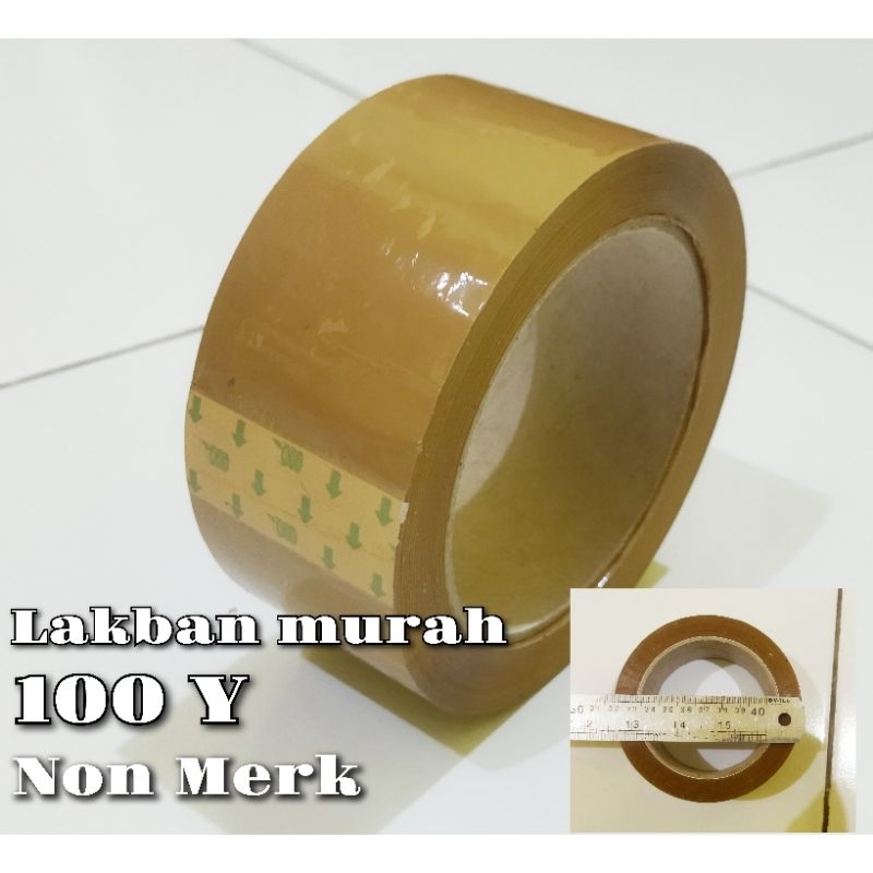 

lakban isolasi coklat 90yr polos