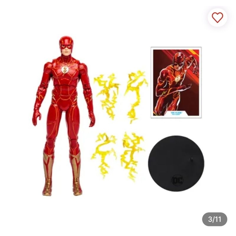 Mcfarlane Toys Action Figure The Flash Movie The Flash